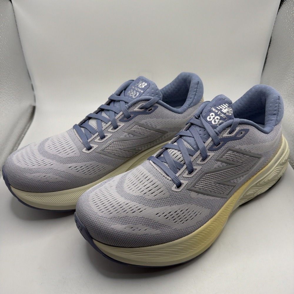 New Balance Women's Athletic Shoes Light Lavender with Cream Midsole